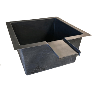 Plantenfilter met waterval      120 x 120 x 60