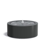 Aluminium Watertafel Rond 1000 x 400 mm