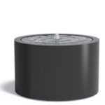 Aluminium Watertafel Rond 1200 x 750 mm