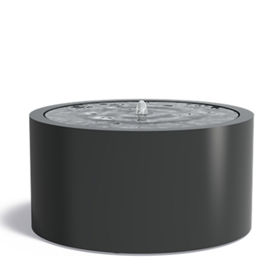 Aluminium Watertafel Rond 1450 x 750 mm