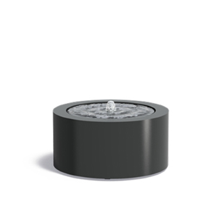 Aluminium Watertafel Rond 800 x 400 mm