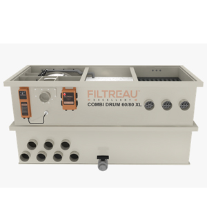 Filtreau Excellent <b>COMBI DRUM  XL 60/80 <p style="color:red;">PUMP</p></b> <b>160 m³</b>  vijverinhoud