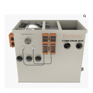 Filtreau Excellent <b>COMBI DRUM 20/25 SMALL</b><b><p style="color:red;">PUMP</p></b><b>20 m³</b>  vijverinhoud