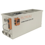 Filtreau Excellent <b>COMBI DRUM 25/30 LOW </b>In line<b><p style="color:red;">GRAVITY</p></b><b>50 m³</b>  vijverinhoud